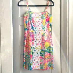 Lilly Pulitzer Shelly Stretch Dress Size 2 NWT